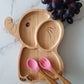 Bambusteller Elefant